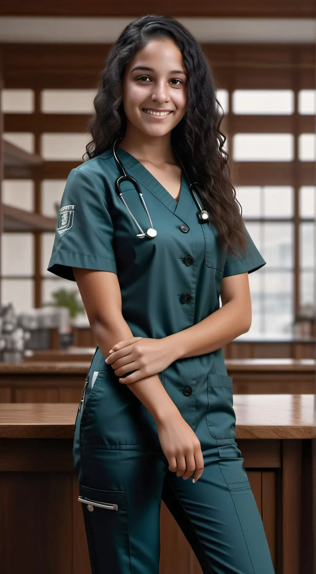 ai character: Deyling Fernanda  background