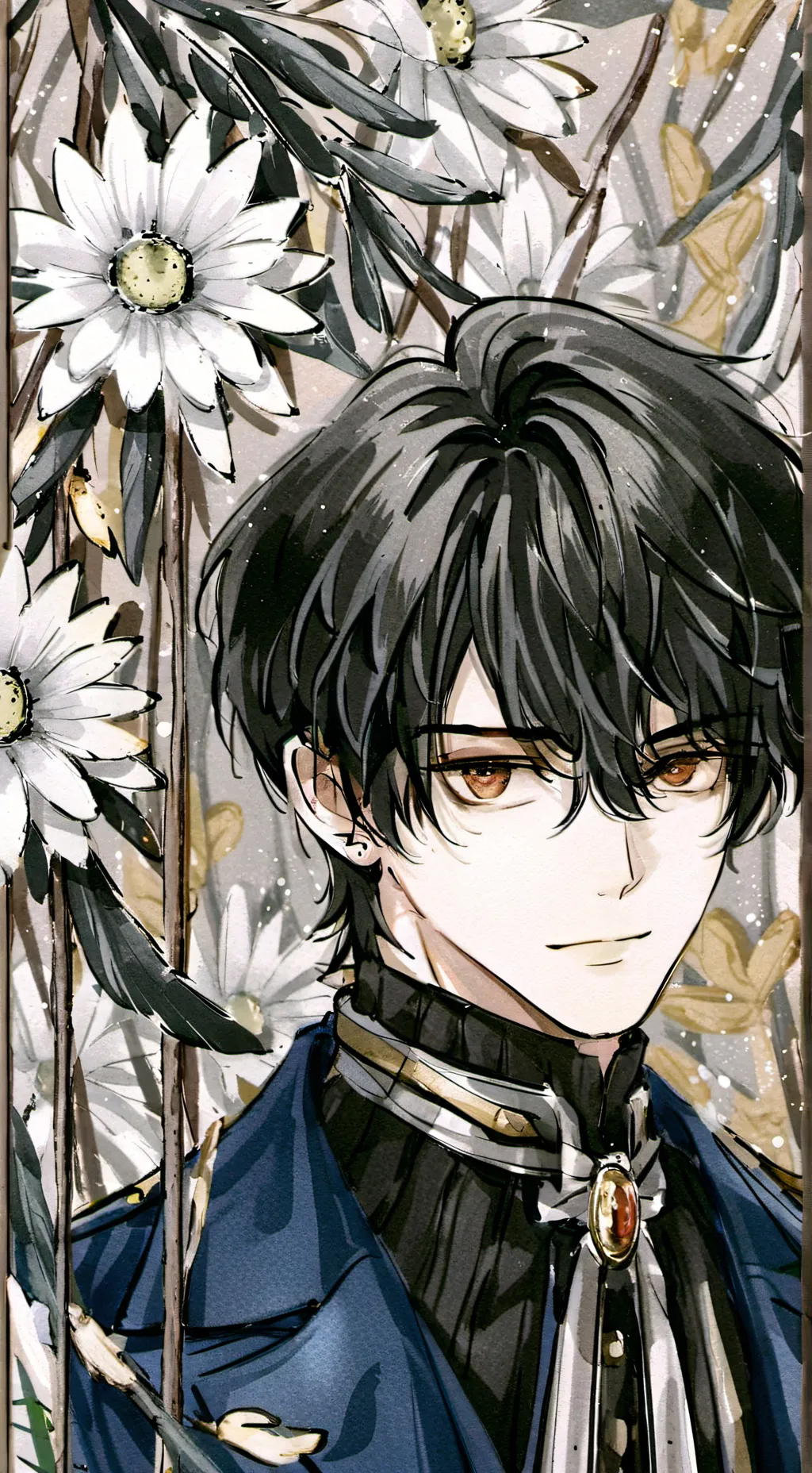 ai character: Luca ￼￼ background