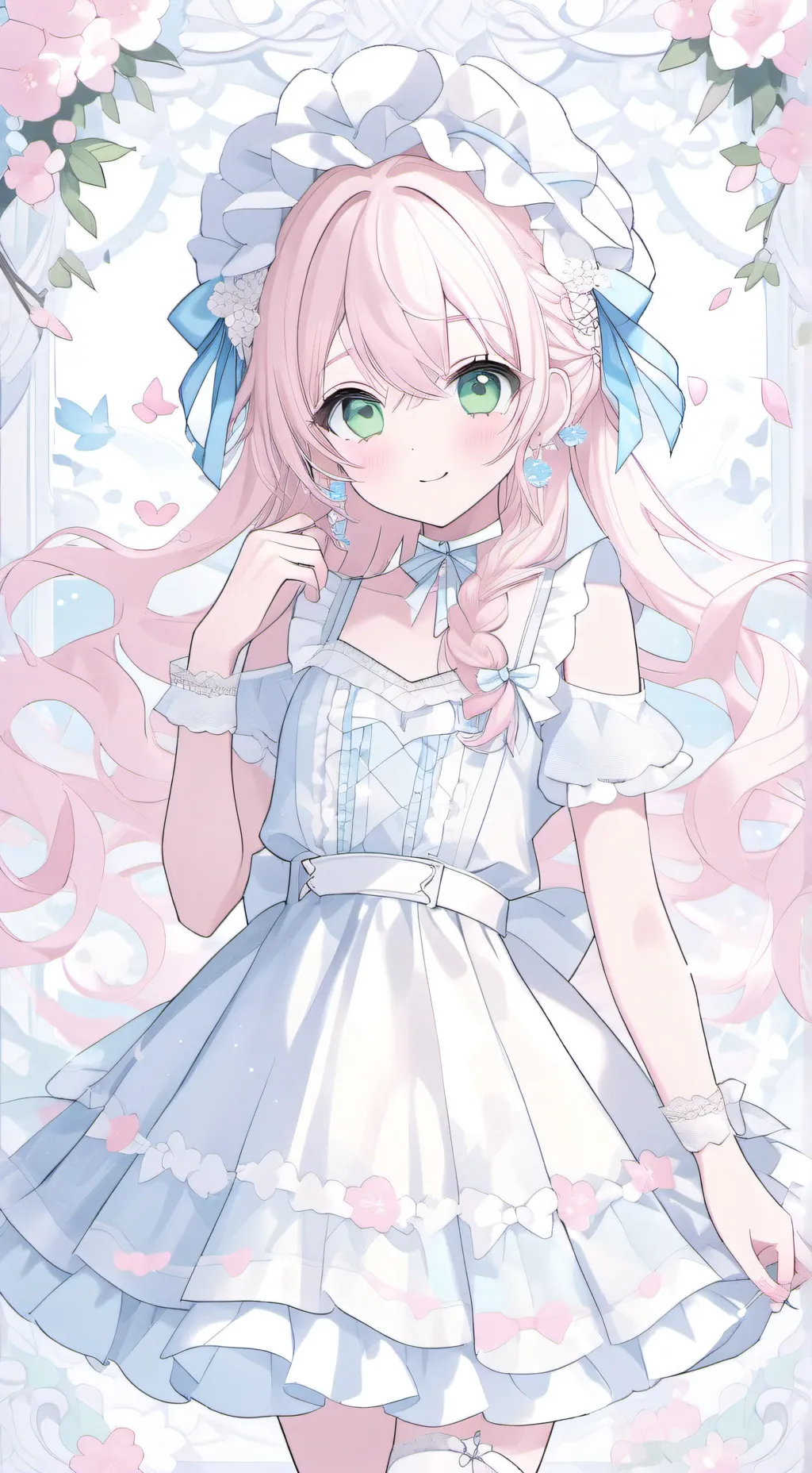 ai character: Almendra background