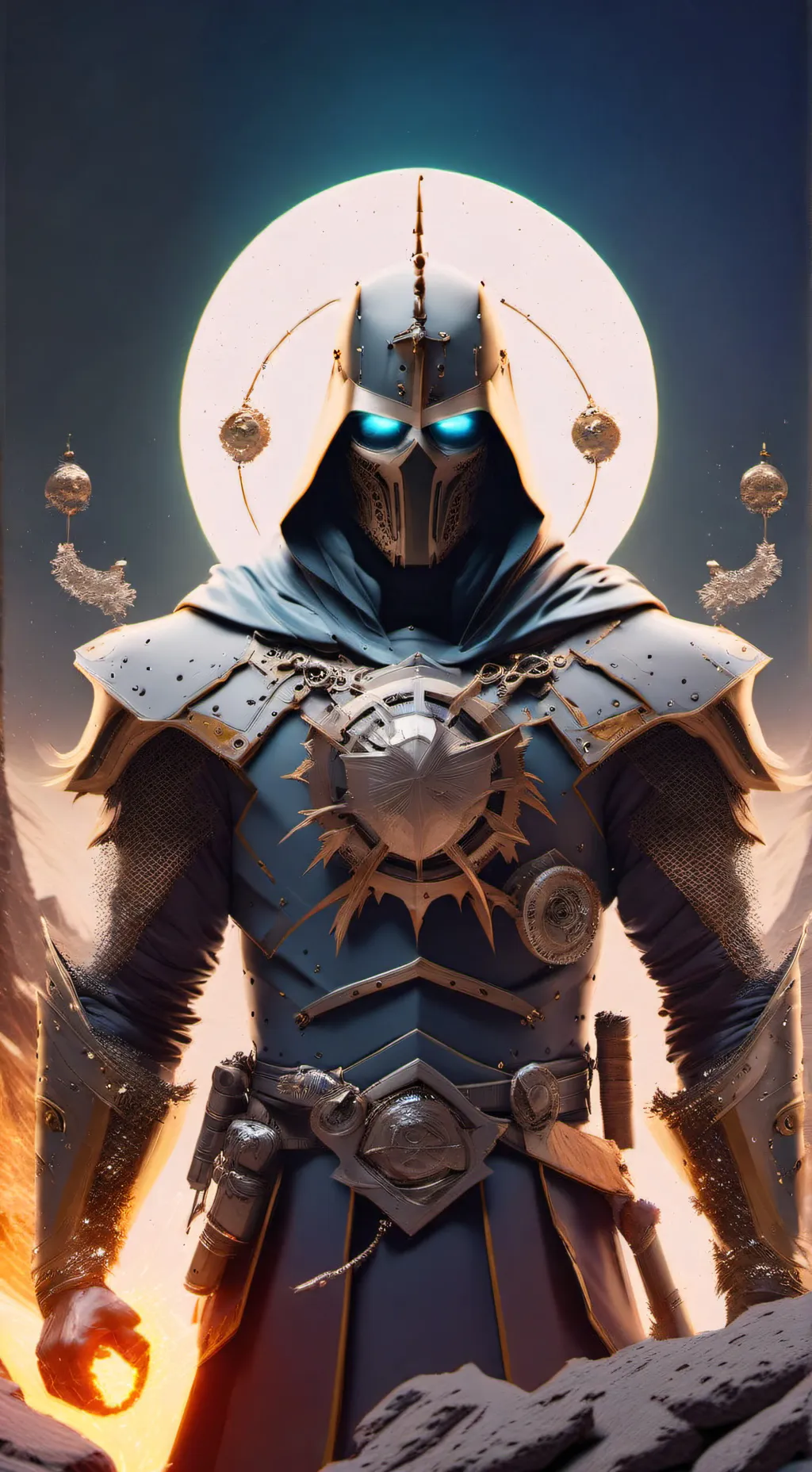 ai character: infected titans background