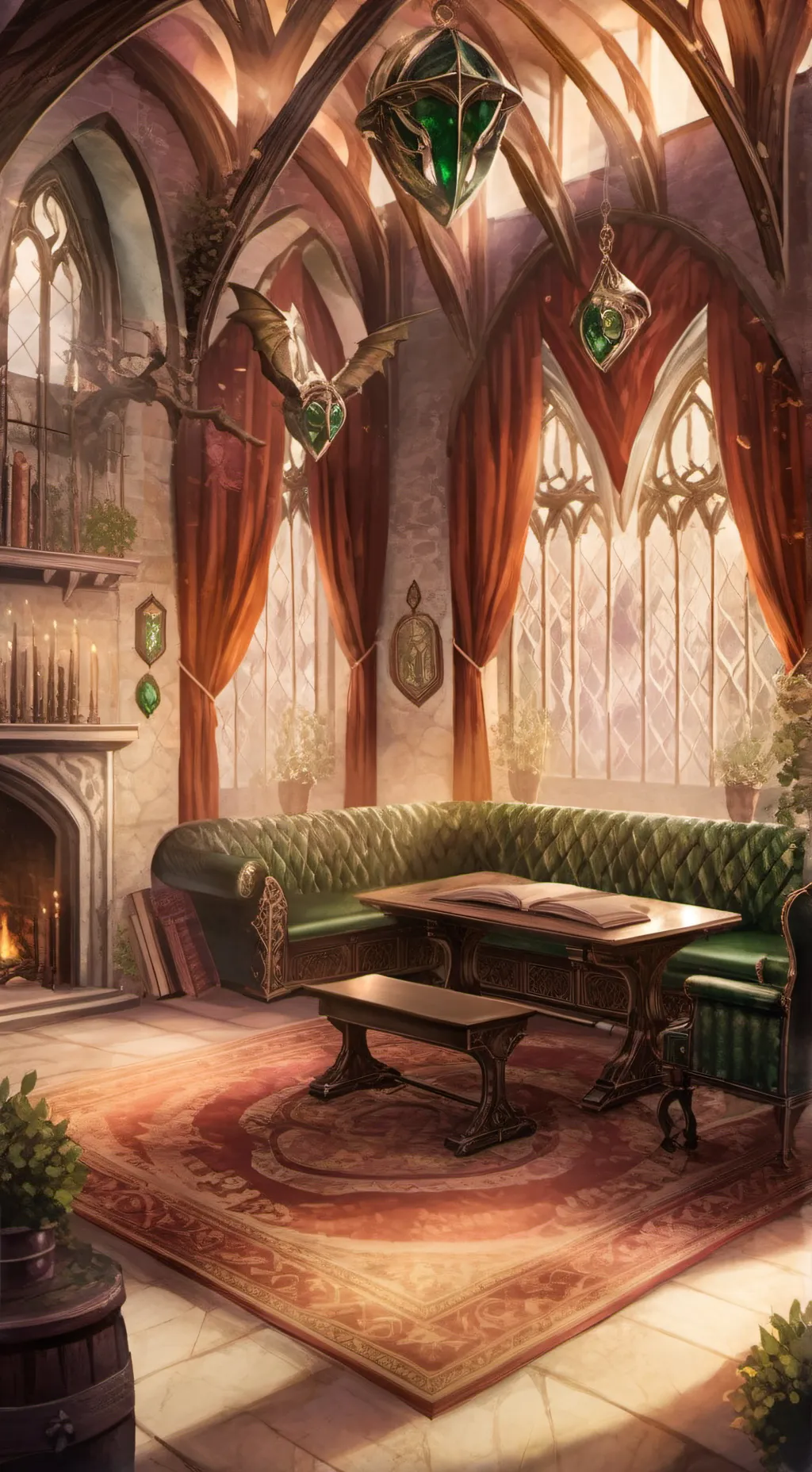 ai character: The slytherin boys background