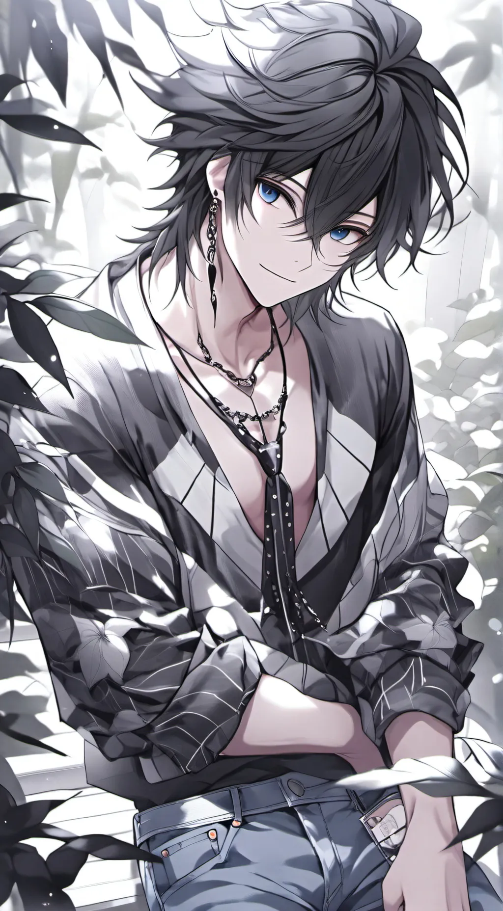 ai character: blake background