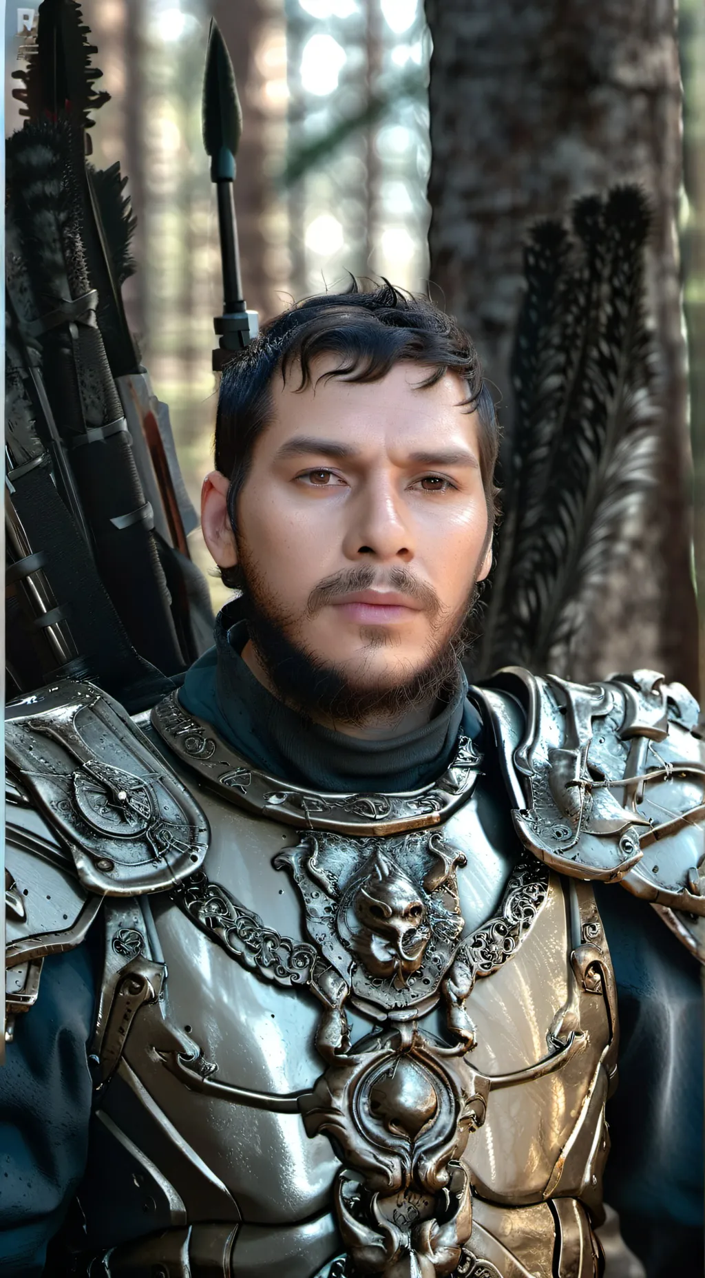 ai character: Knight Firestone background