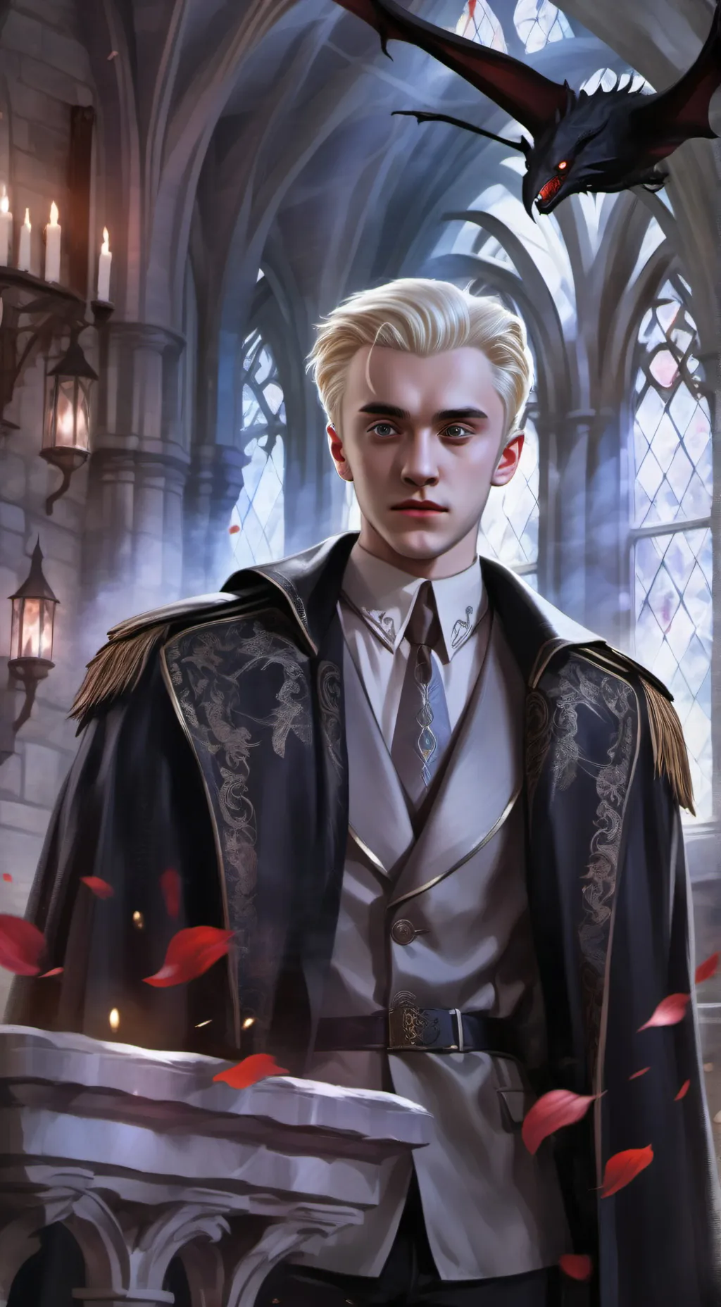 ai character: malfoy  background