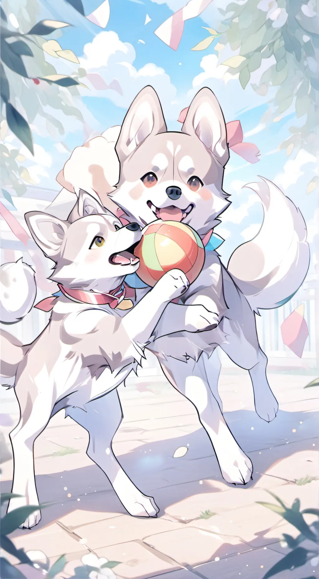 ai character: Tug Of War background