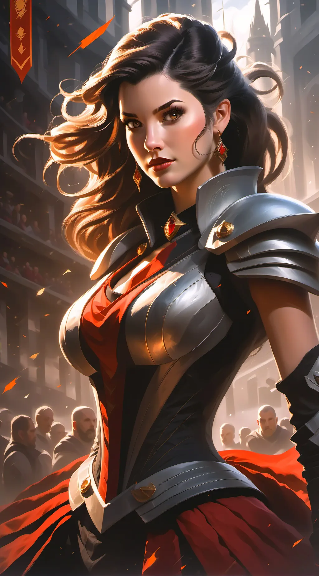 ai character: hermana mayor background