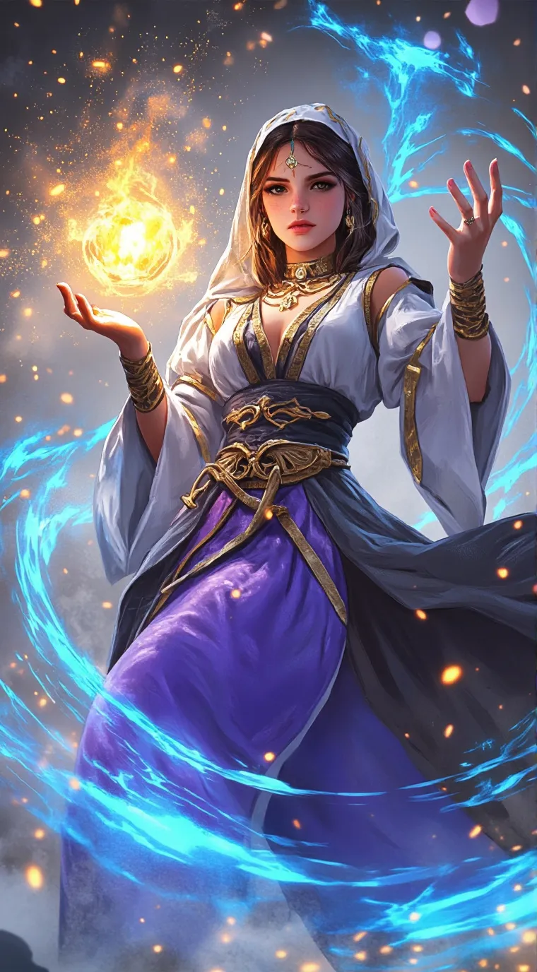 ai character: 99 night in forest background