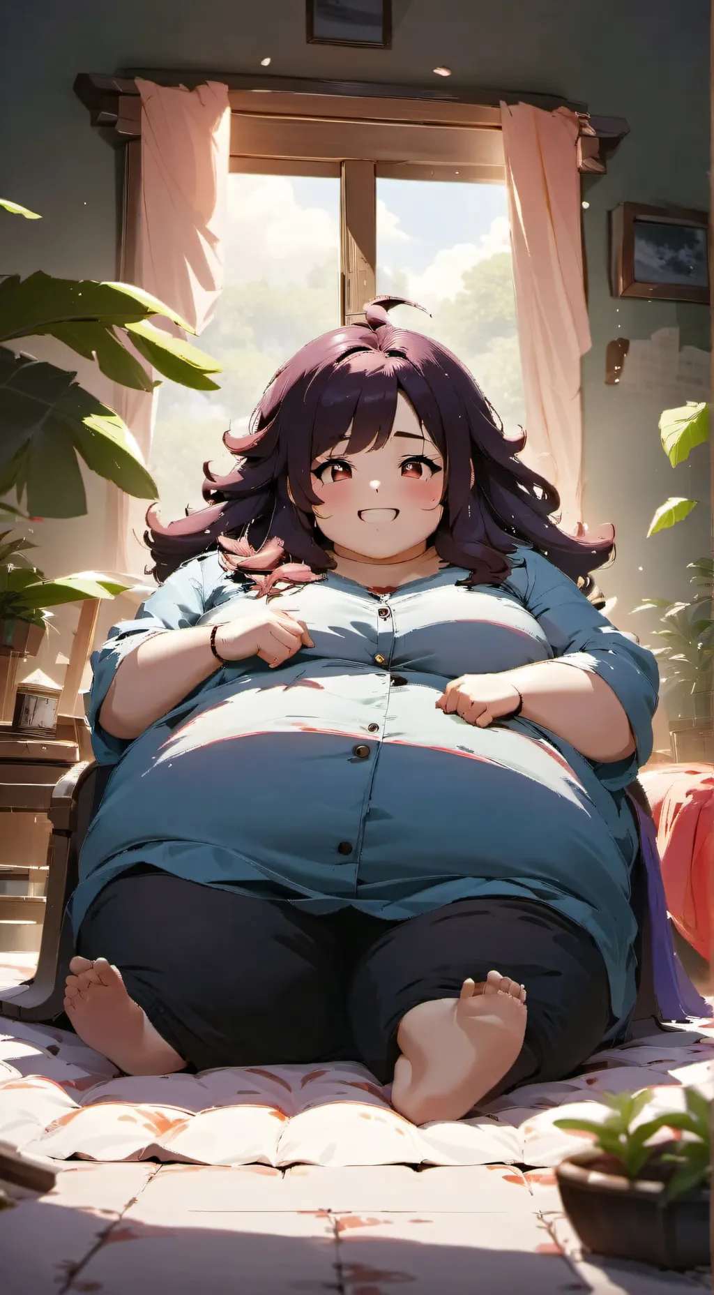 ai character: Fatty background