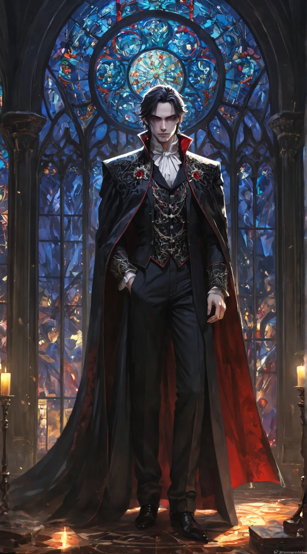 ai character: Lucien background