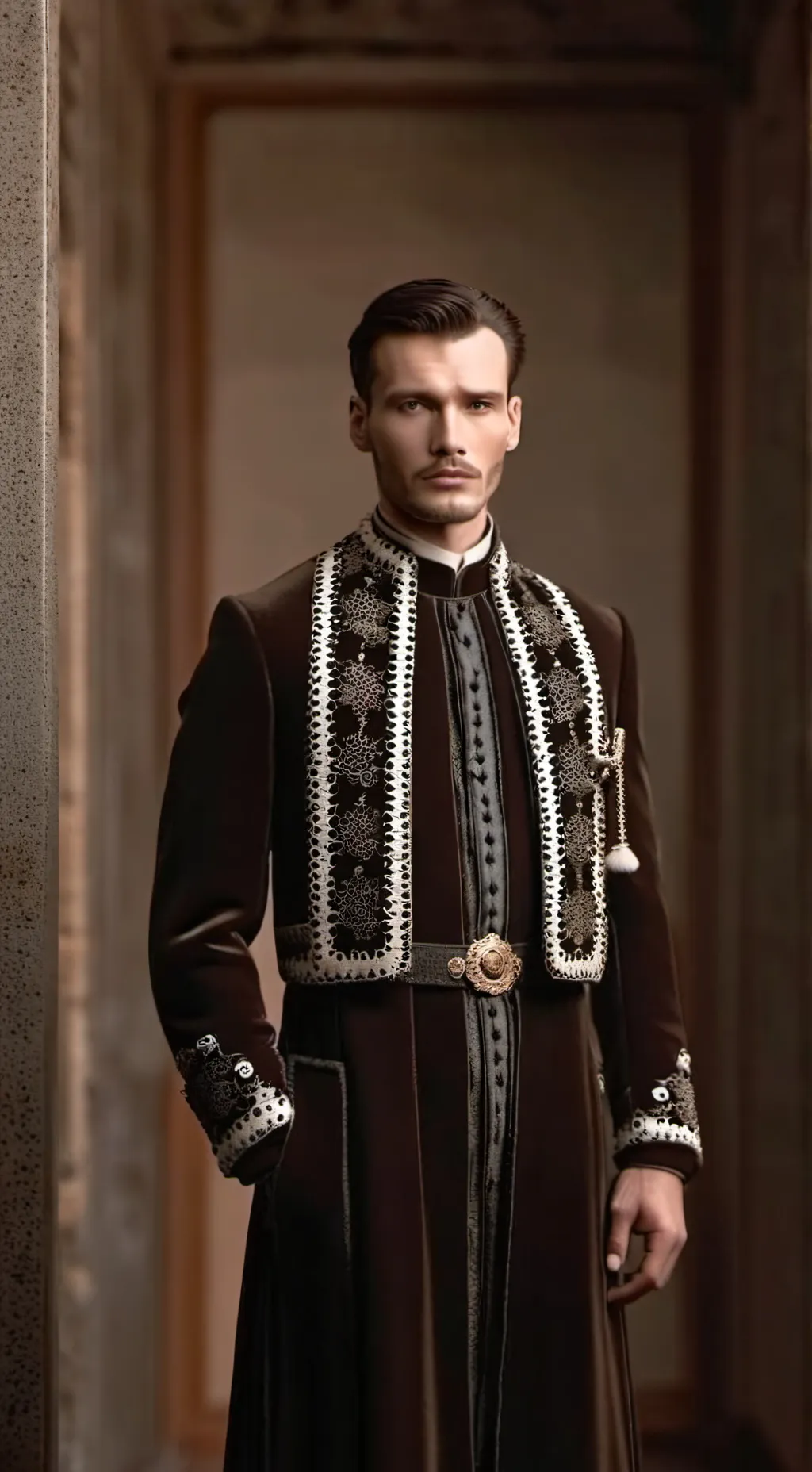 ai character: Альфредо background