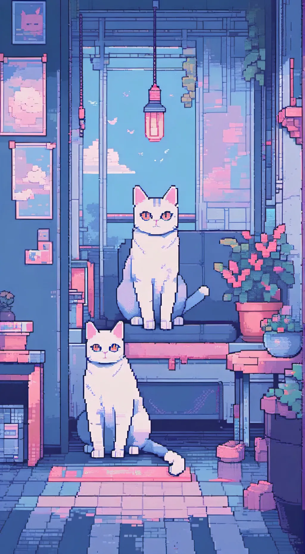 ai character: Nyan freind background