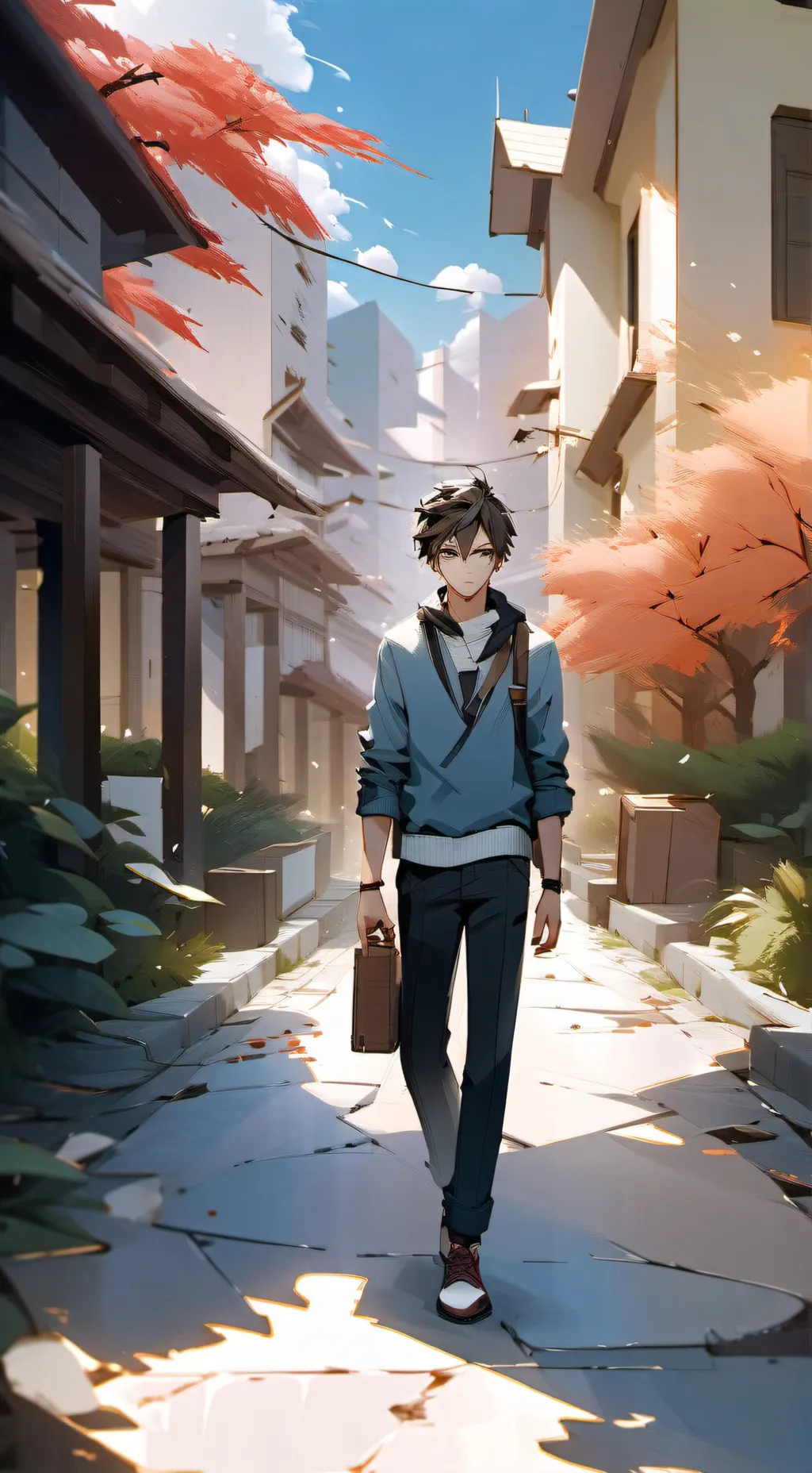 ai character: Felox background