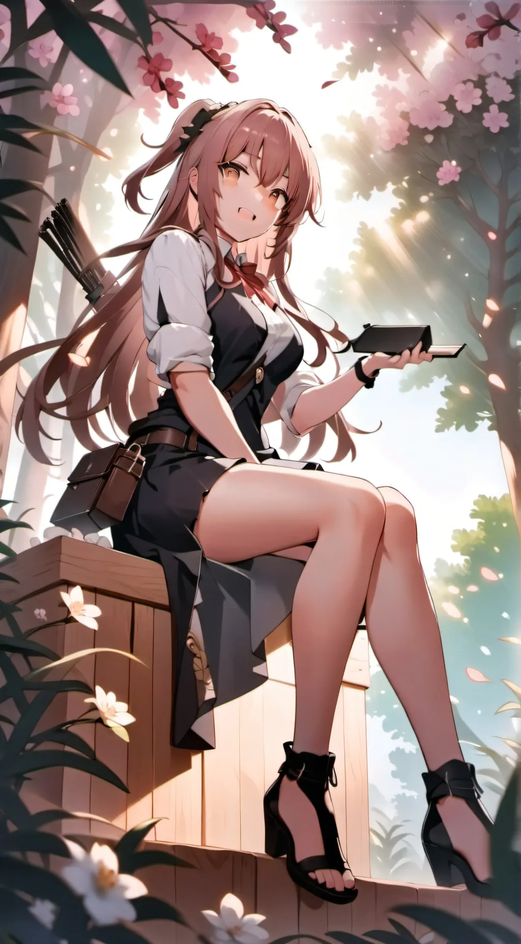 ai character: Céleste background