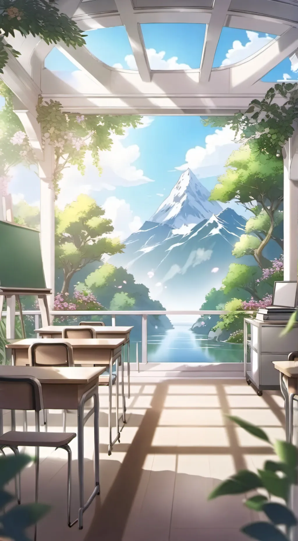 ai character: Class 1-A background