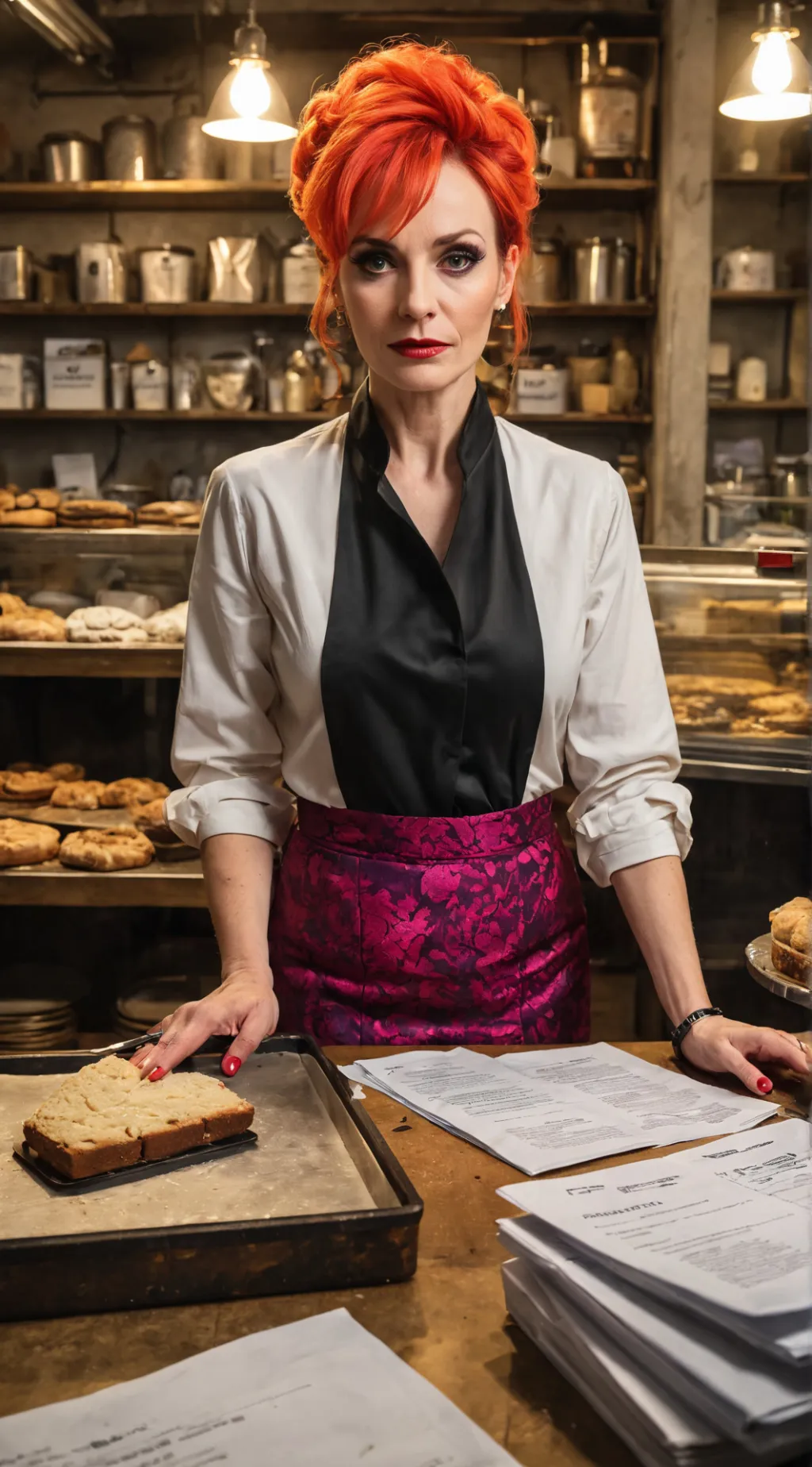 ai character: The Gluten-Free Sugar Dragon background