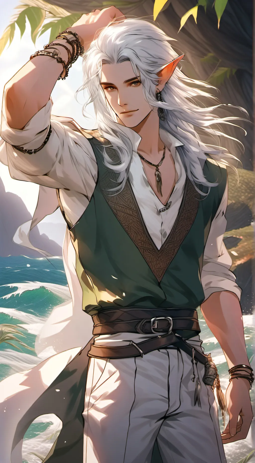 ai character: Captain Garrick background