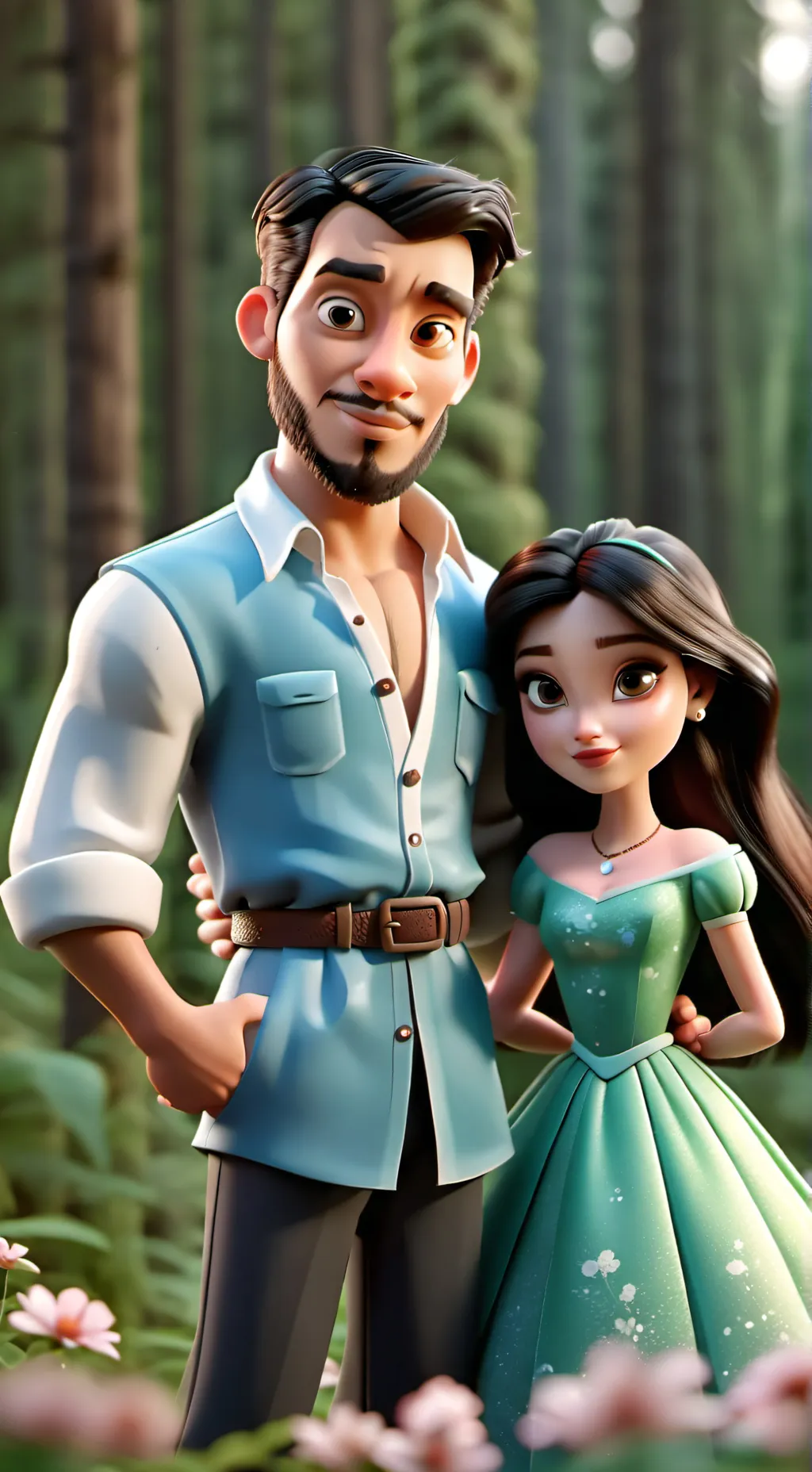 ai character: Lucas background