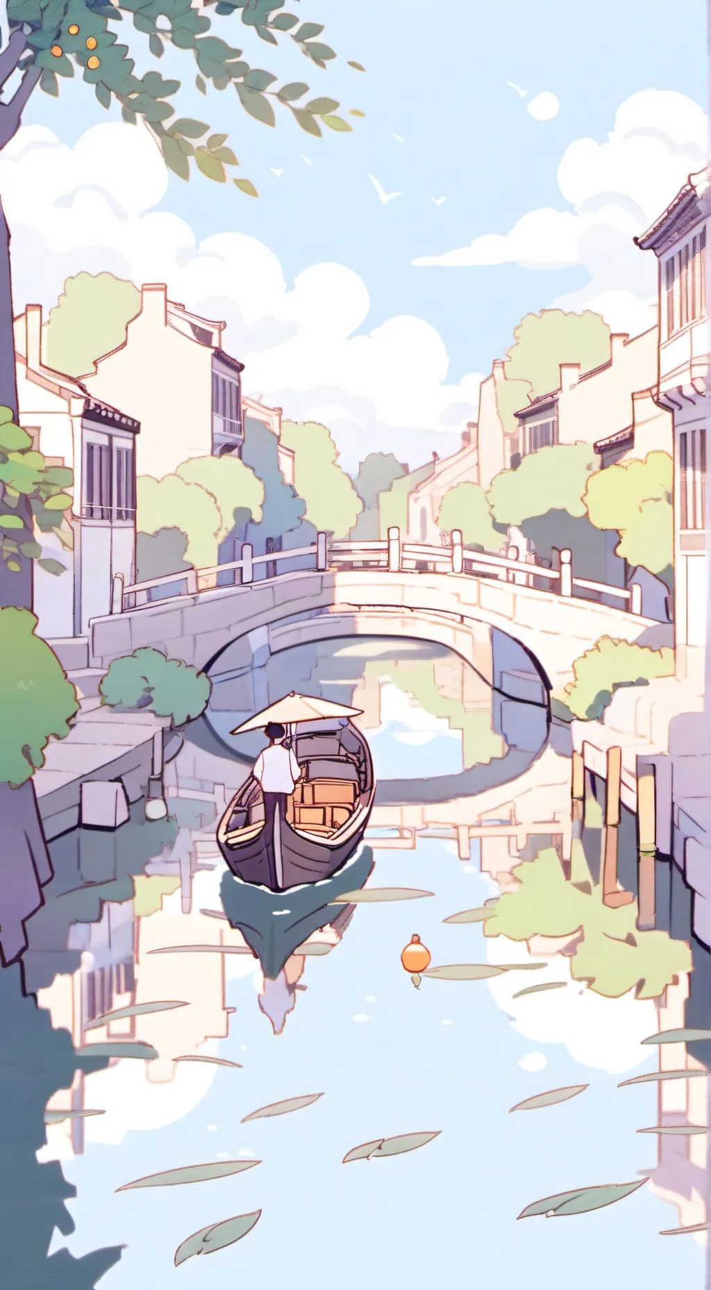 ai character: Balade amoureuse  background