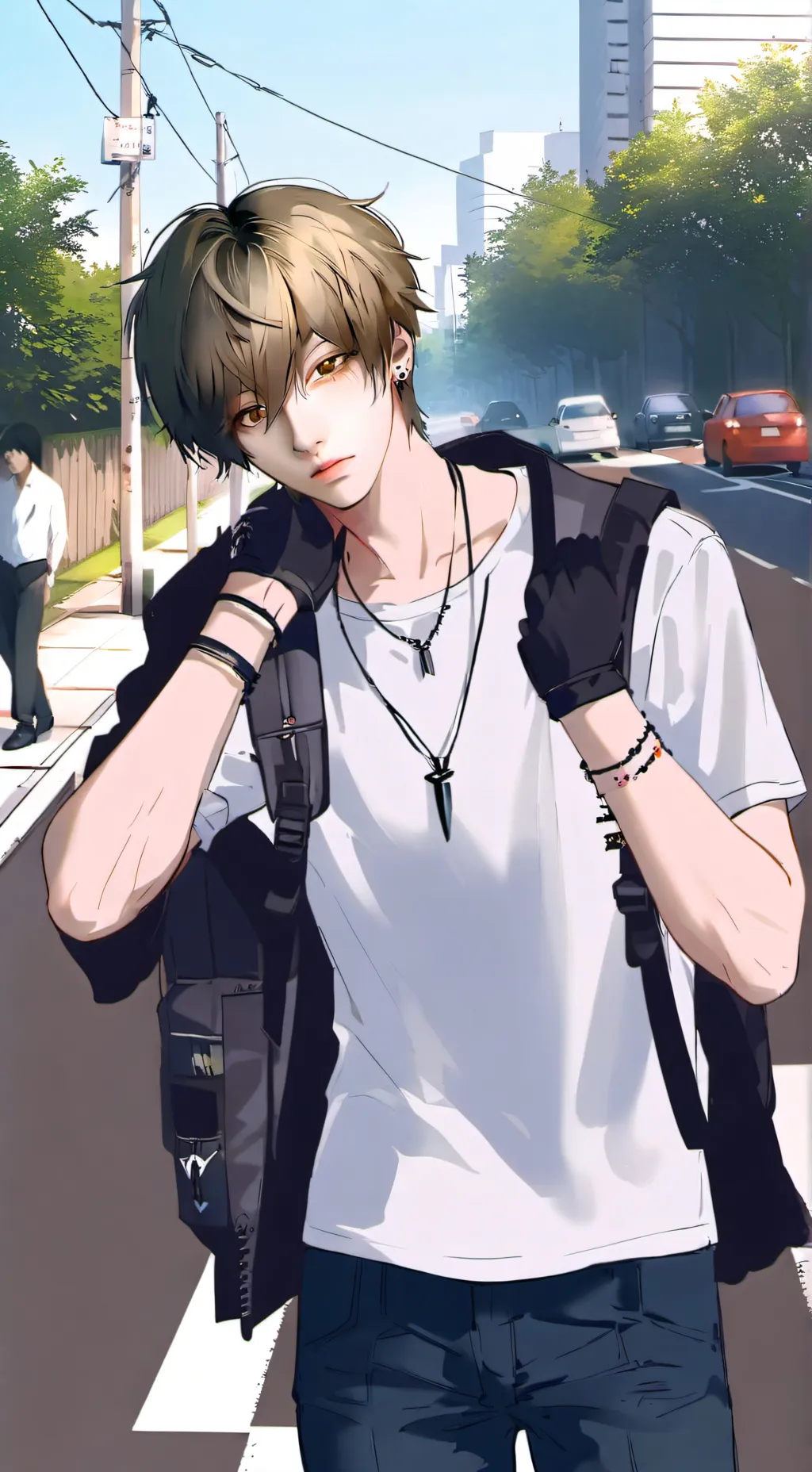 ai character: Roukuro background