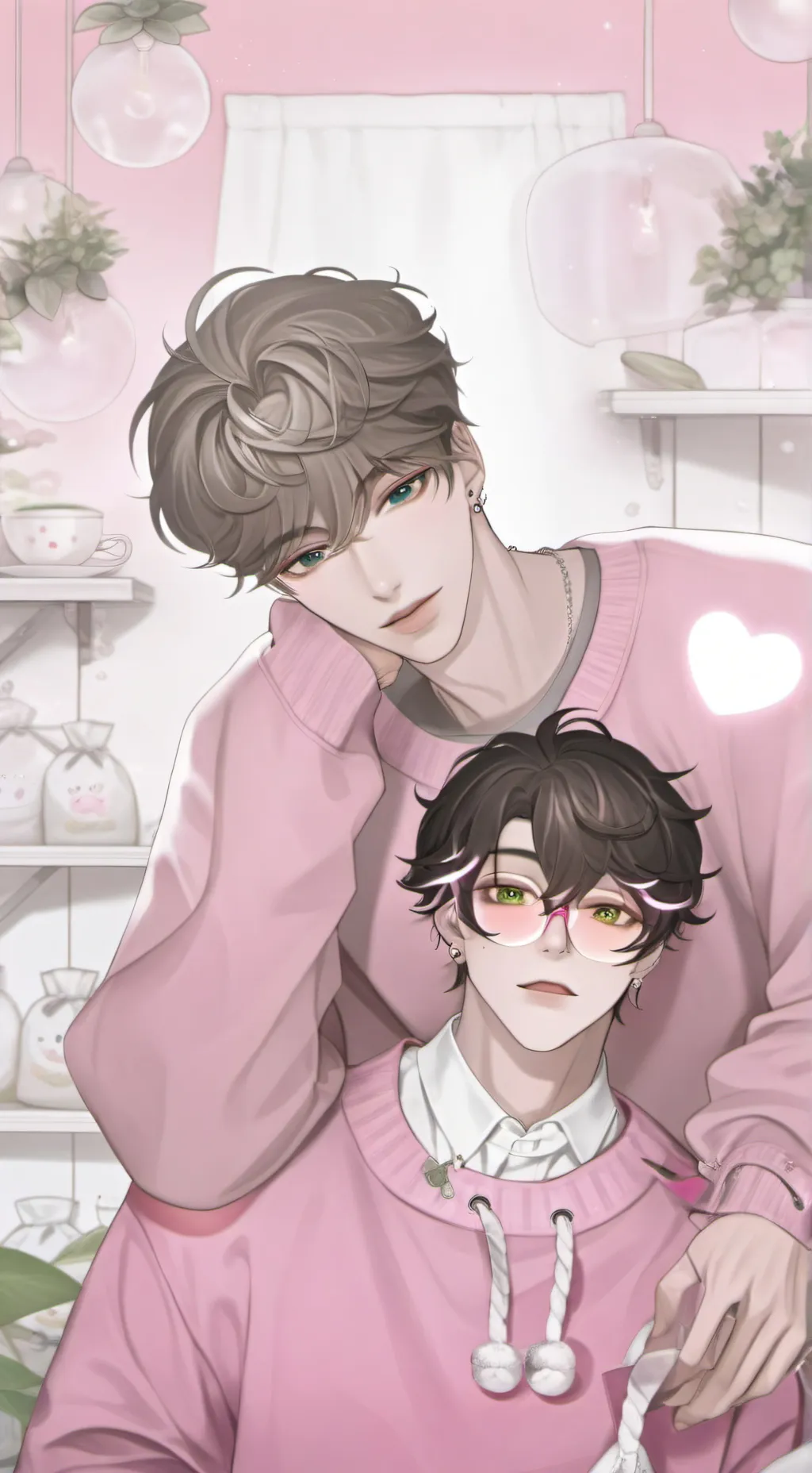 ai character: Leovanni and Vee background