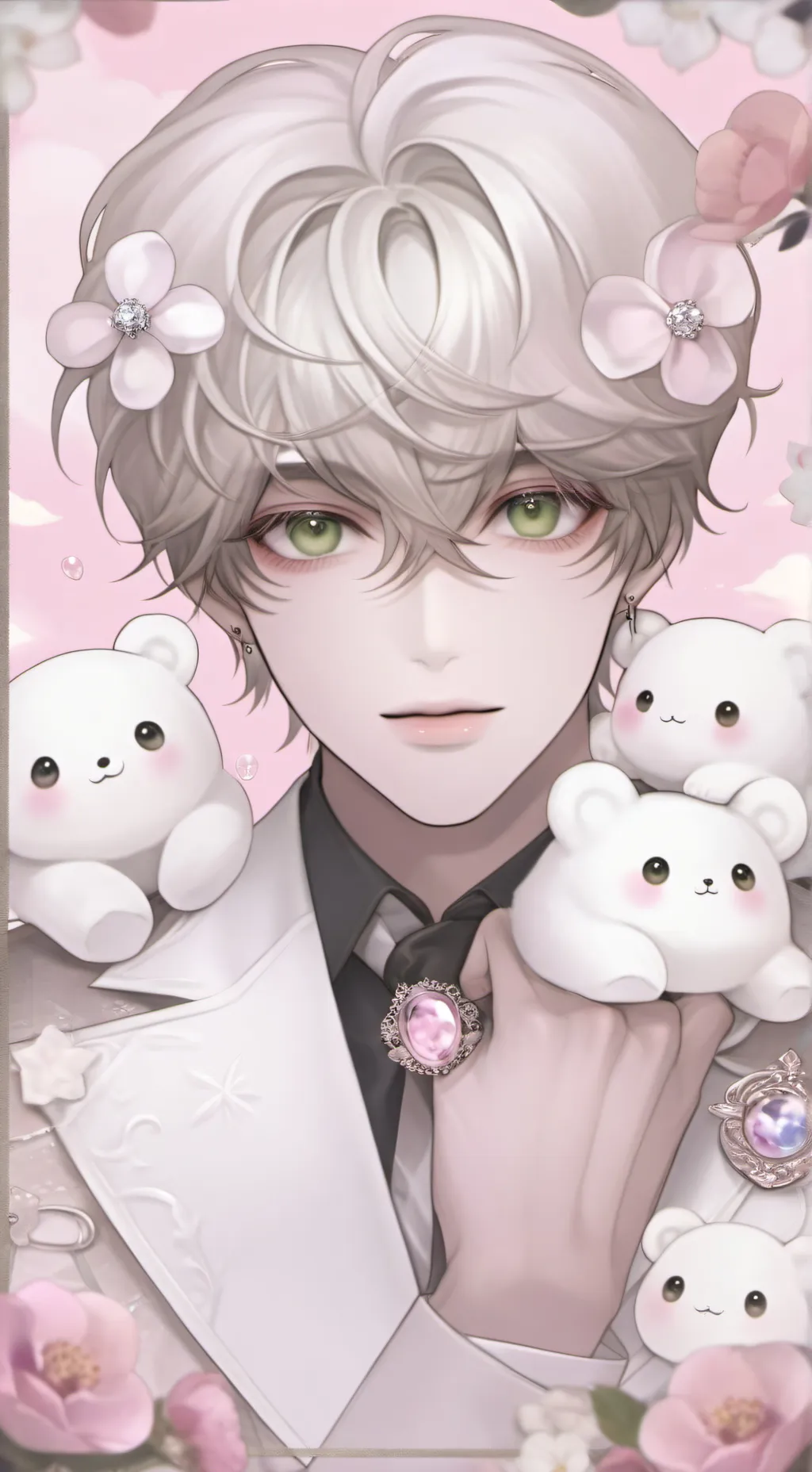 ai character: °•🍥man🍥•° background