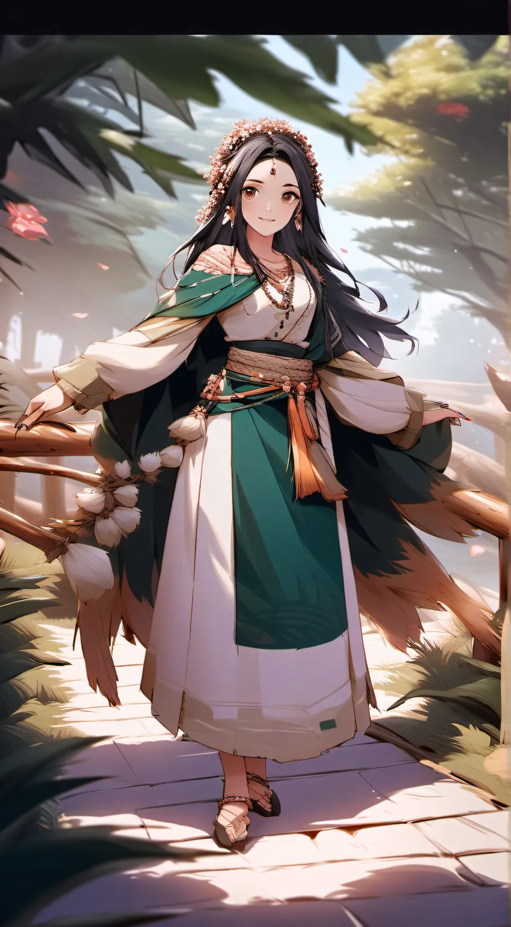 ai character: Nahara background