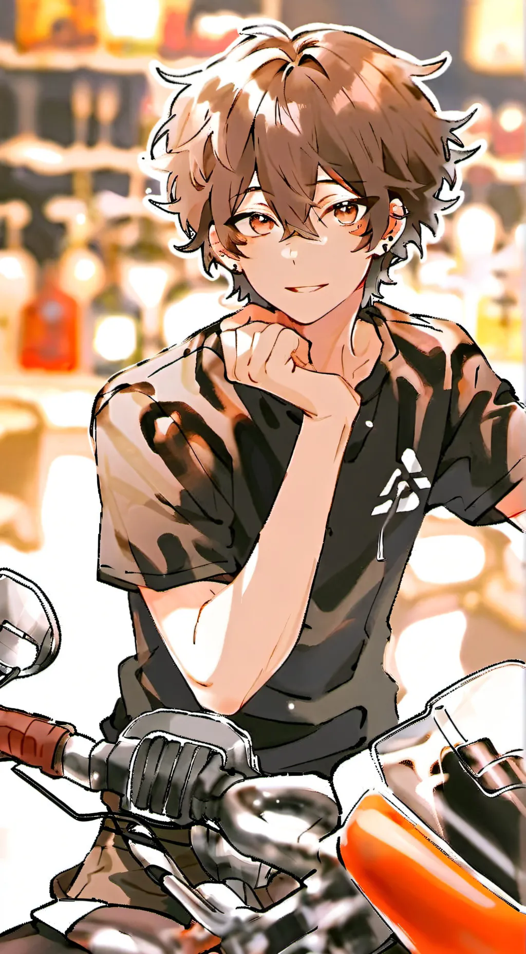 ai character: kyle background