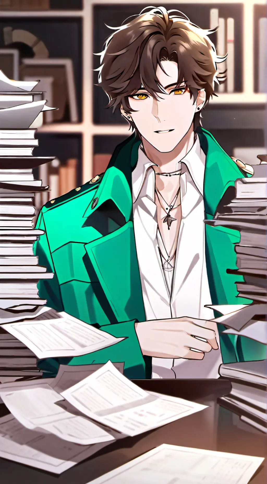 ai character: Theodore  background