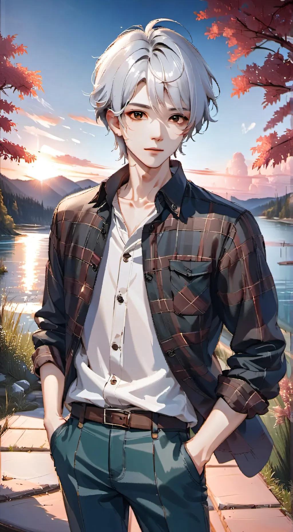 ai character: dandy background