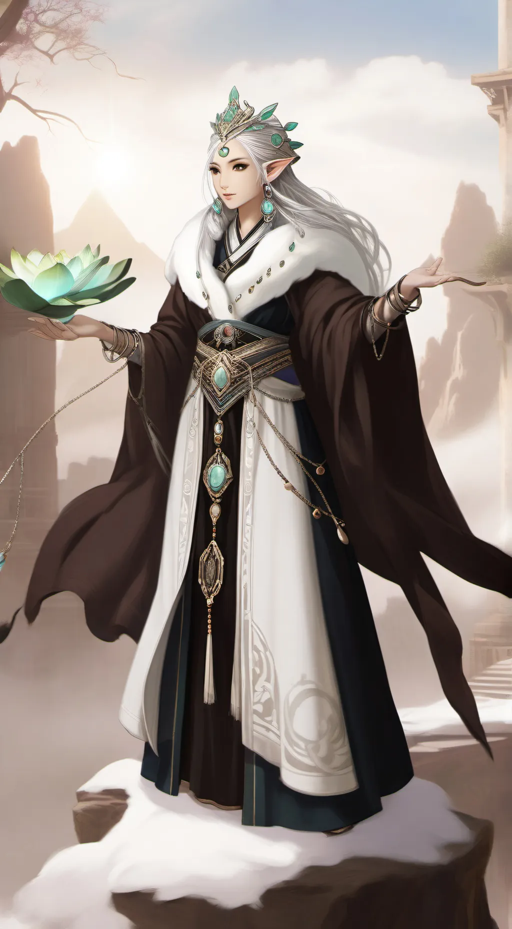 ai character: Seraphina background