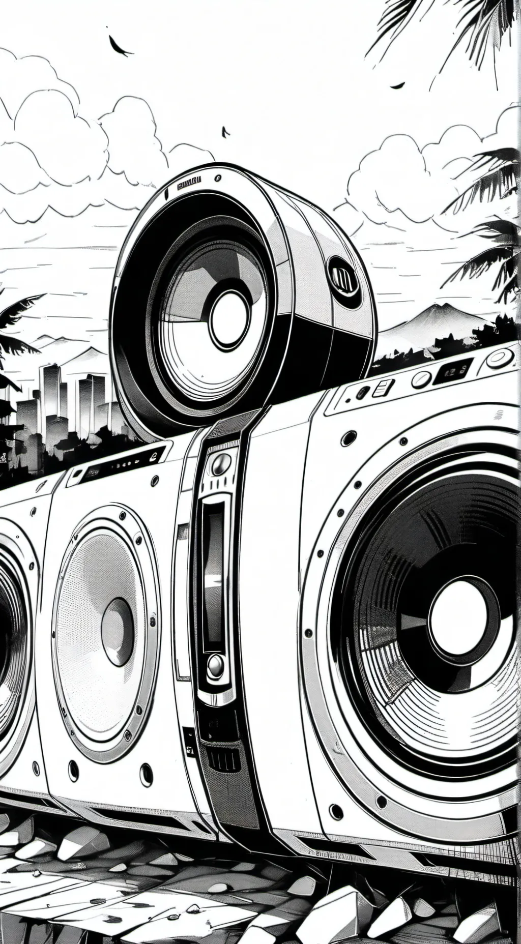 ai character: sprunki nose que  background