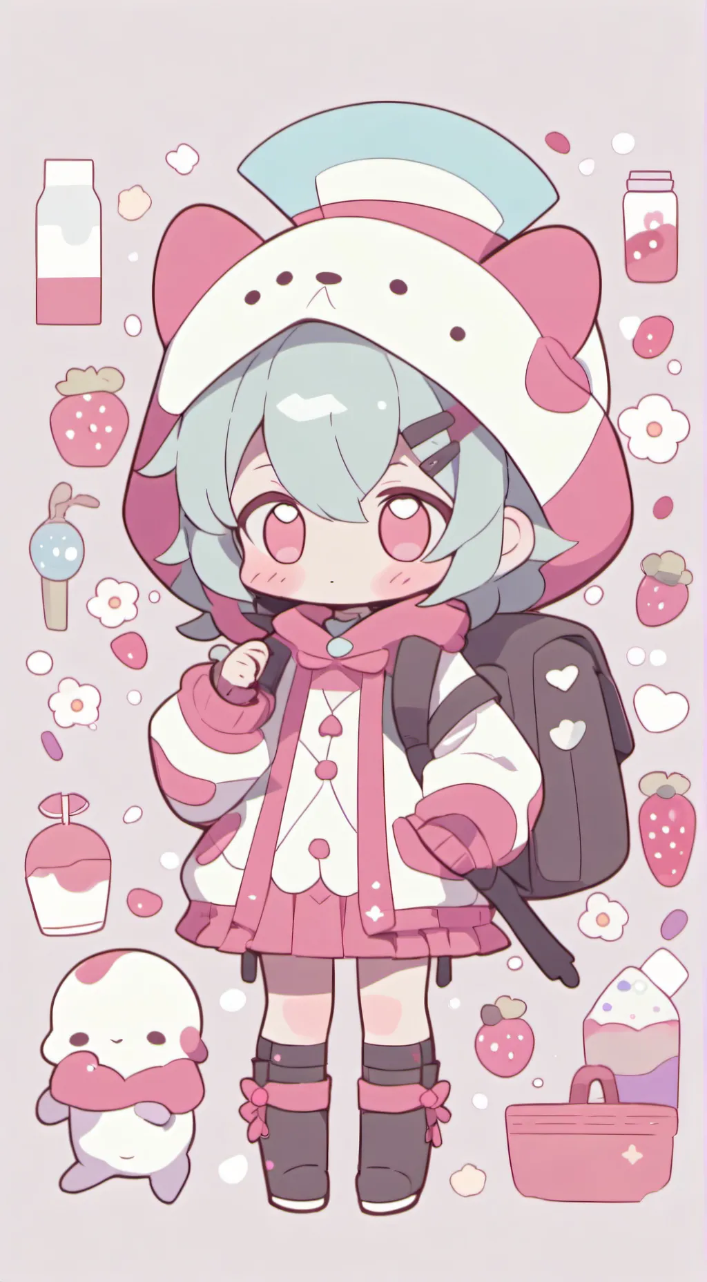 ai character: KPDH background