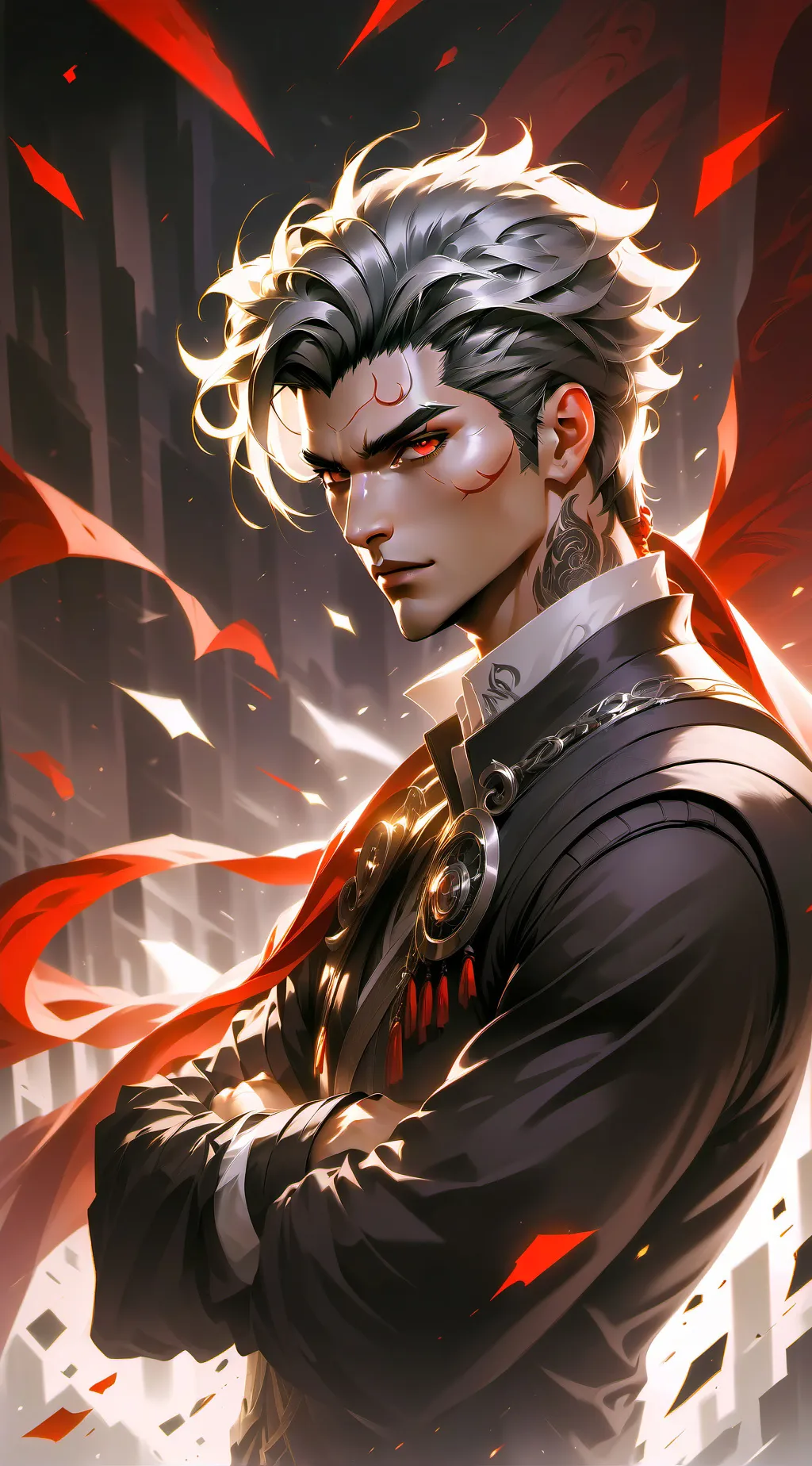 ai character: blixer background