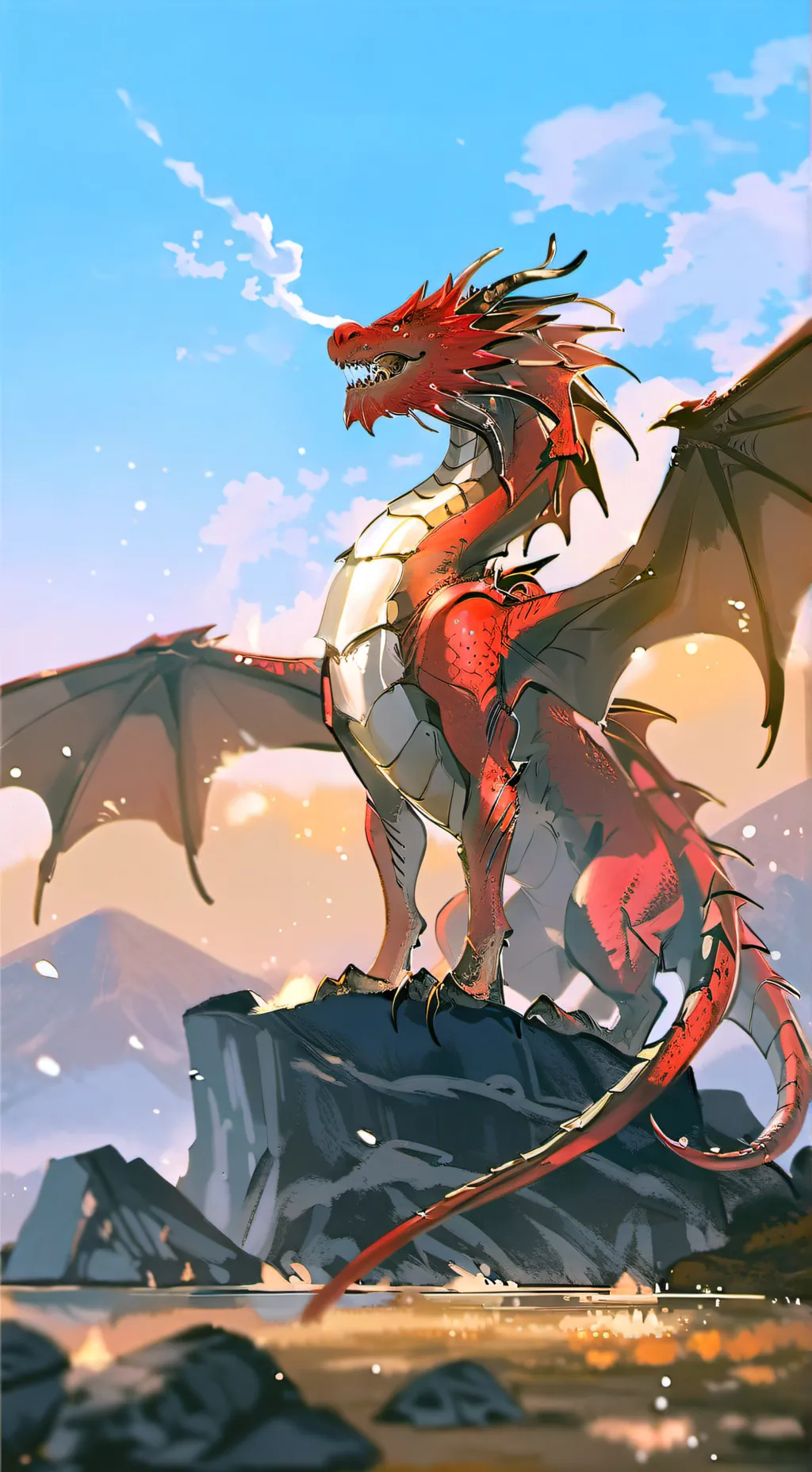 ai character: The arena WOF background