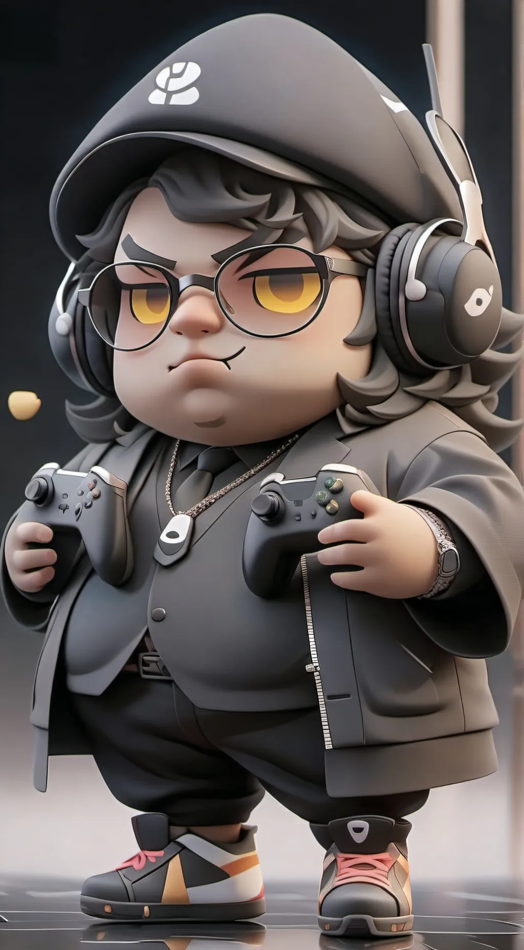 ai character: CaseOH background