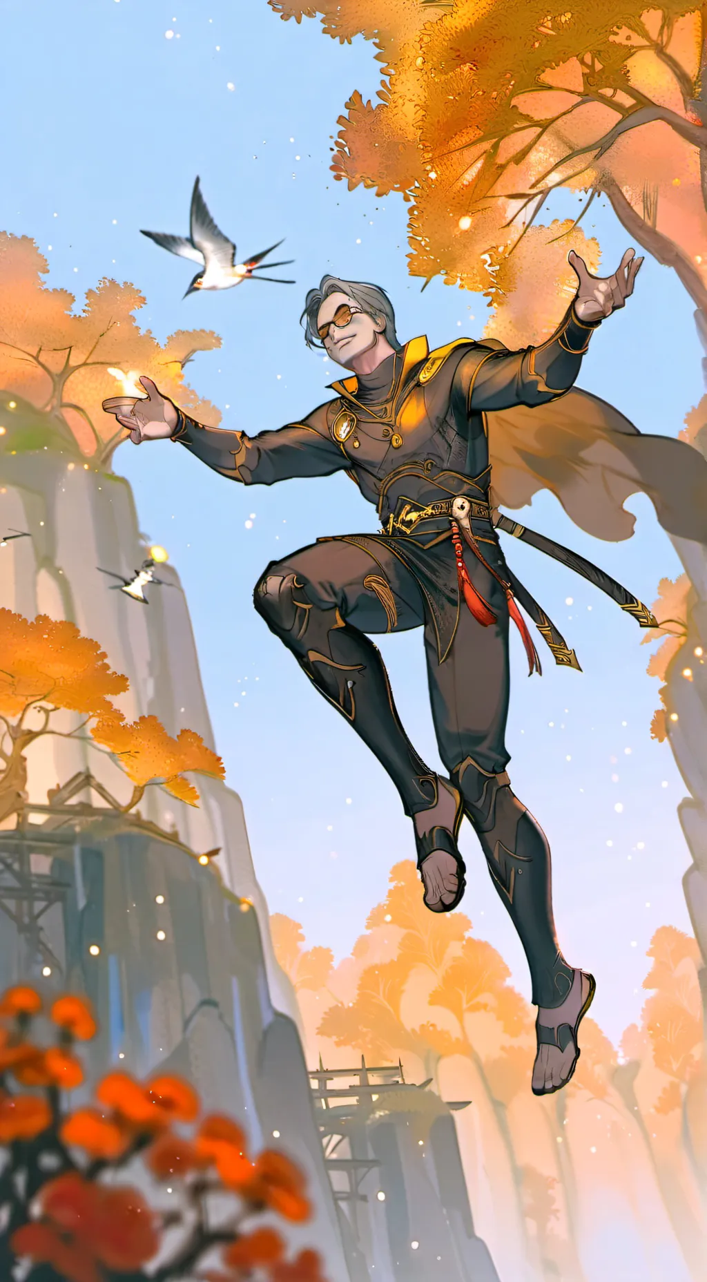 ai character: MHA VS LOV! background