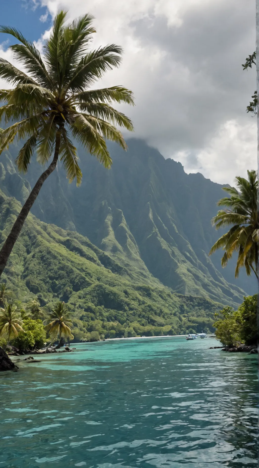 ai character: Tahiti background