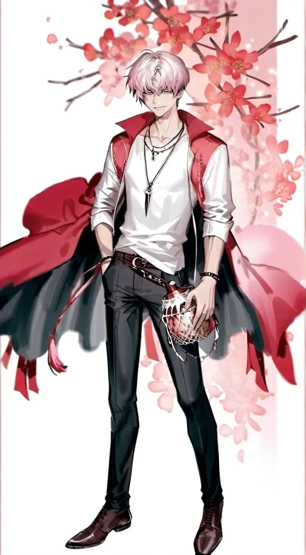 ai character: Léo  background