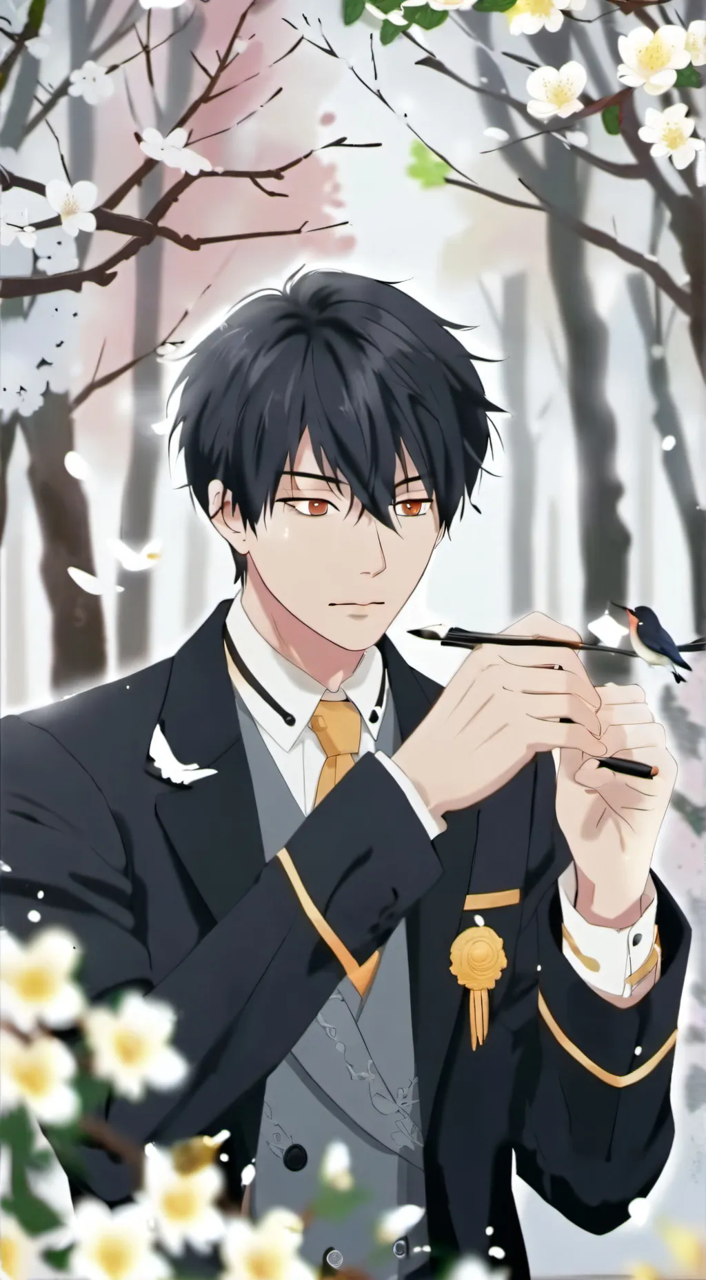 ai character: 𝓖𝓸𝓻𝓮𝓸  background