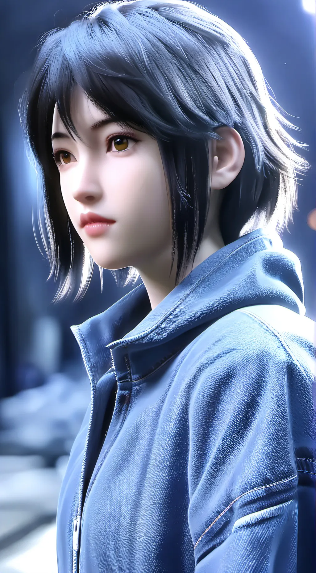 ai character: Miyoung Ling background