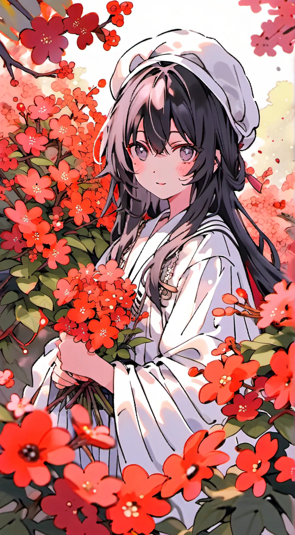 ai character: 💮🥂Mari🥂💮 background