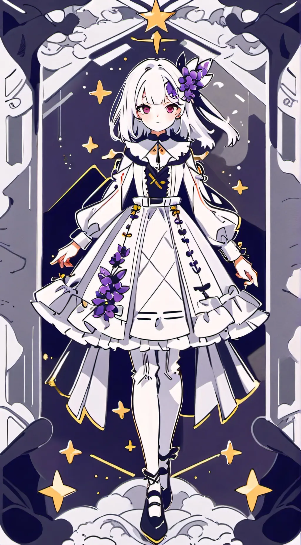 ai character: sunny background