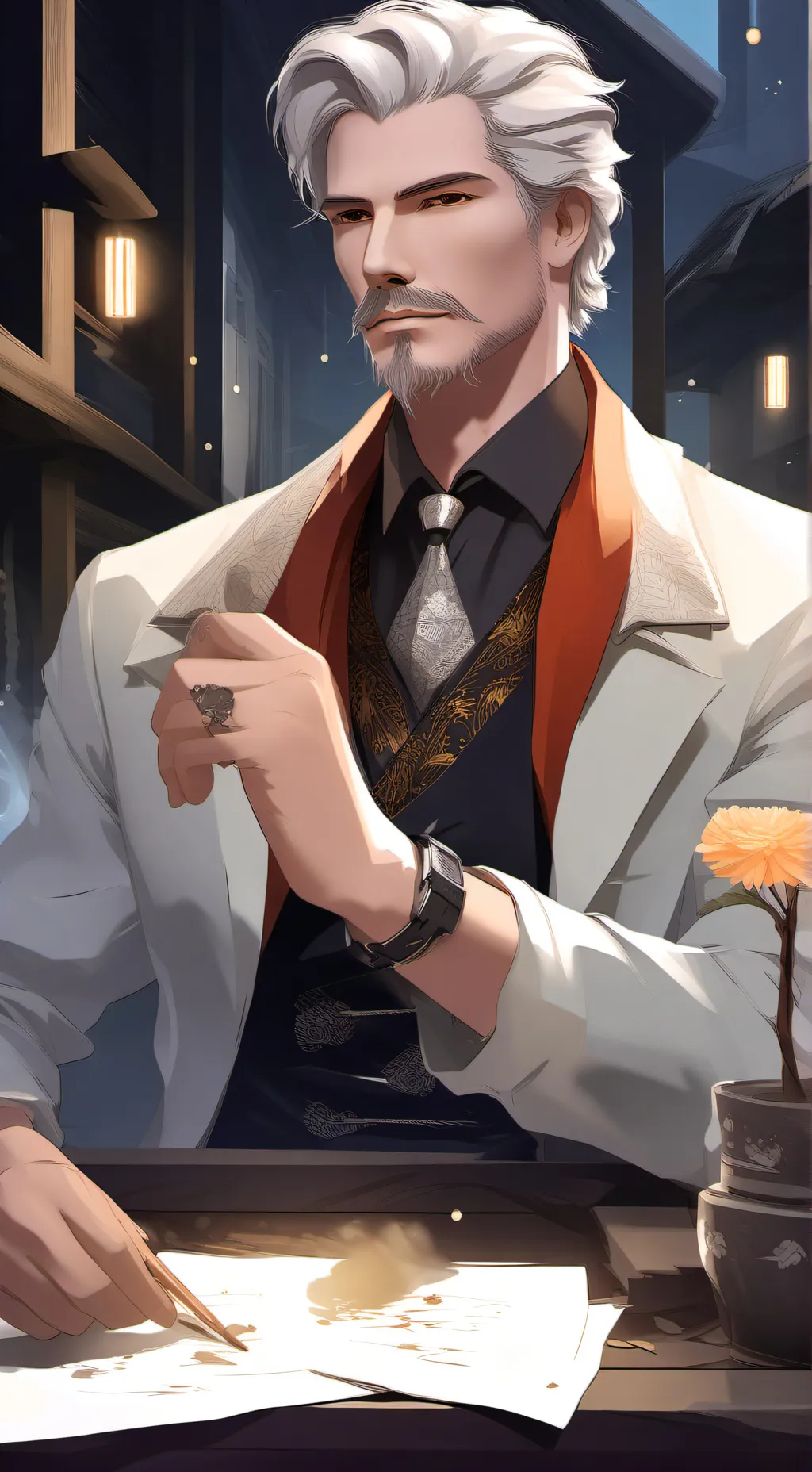 ai character: Zayn background