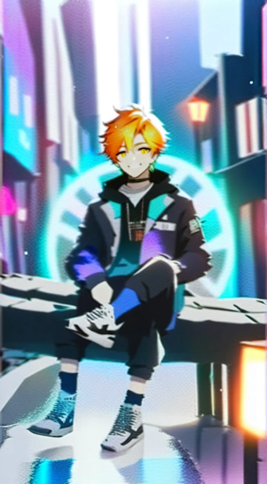 ai character: sam background