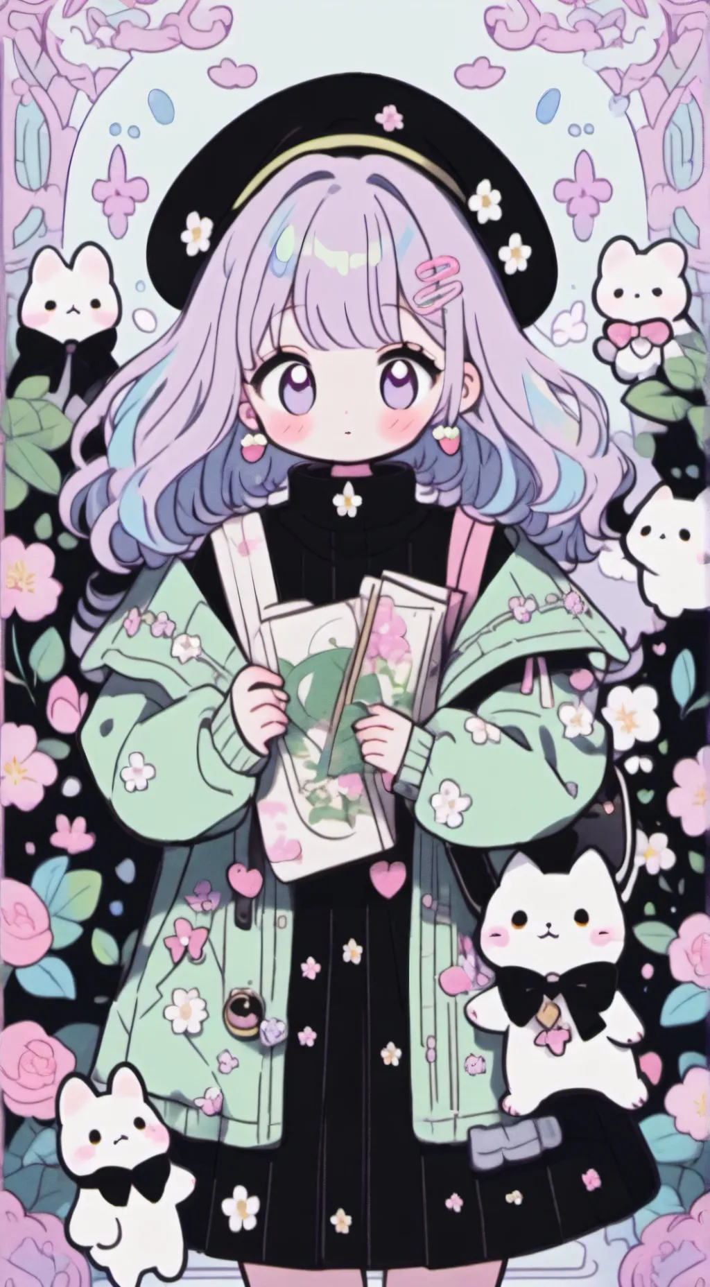 ai character: Мира background