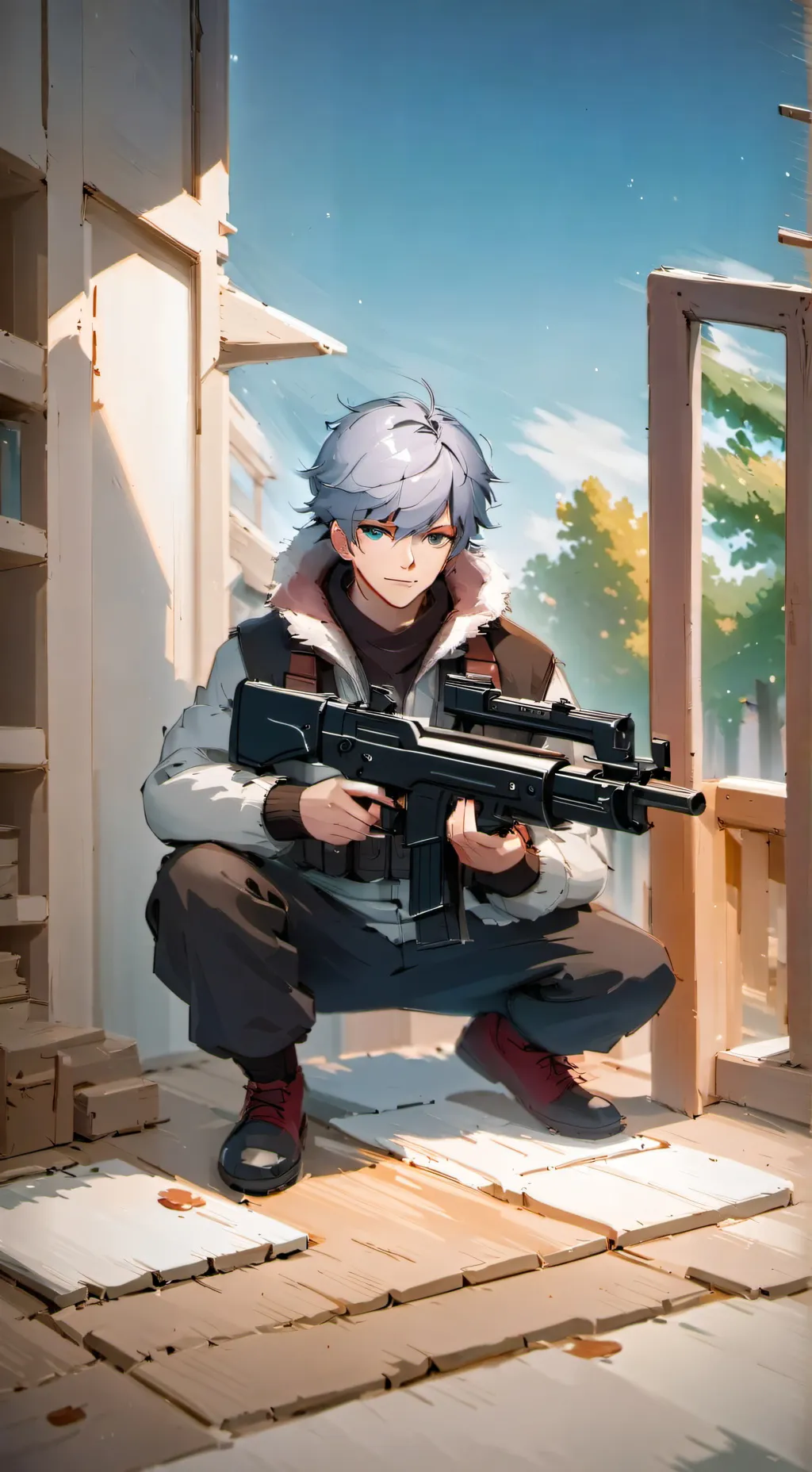 ai character: SCP background