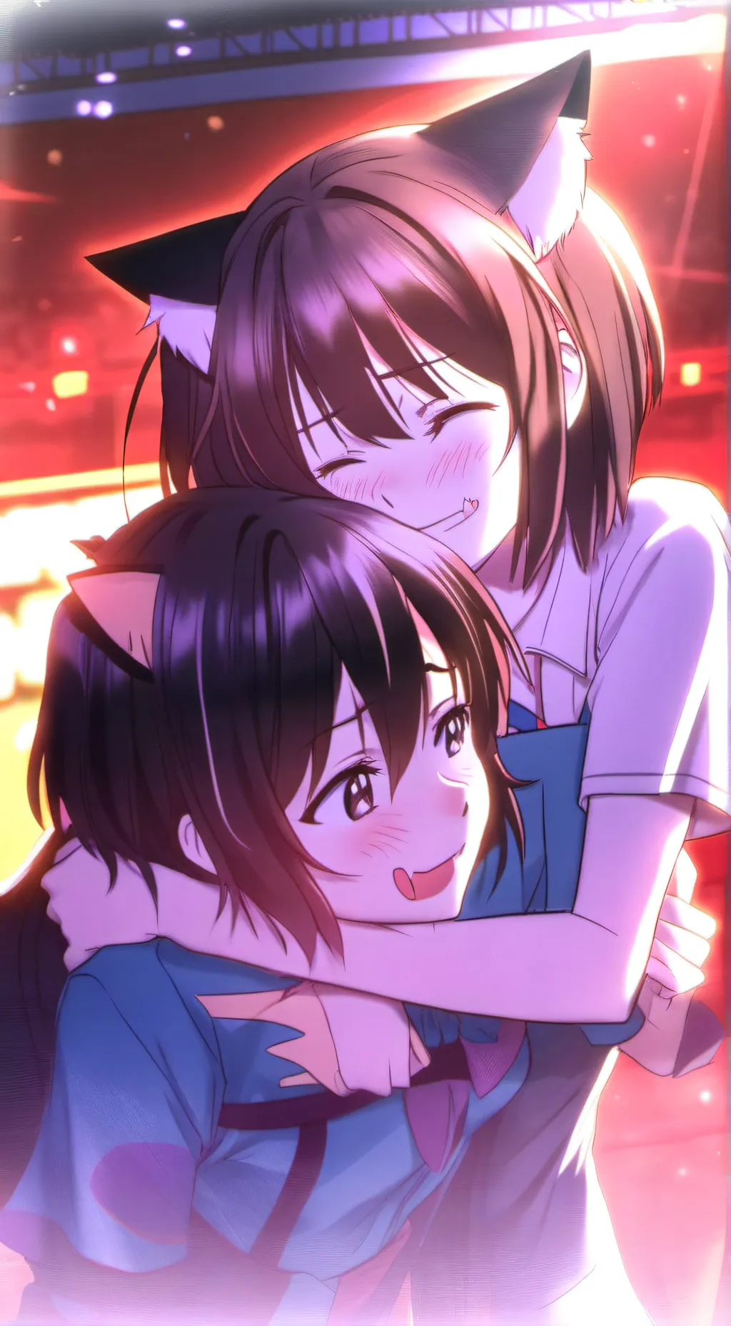 ai character: Sara x lily background