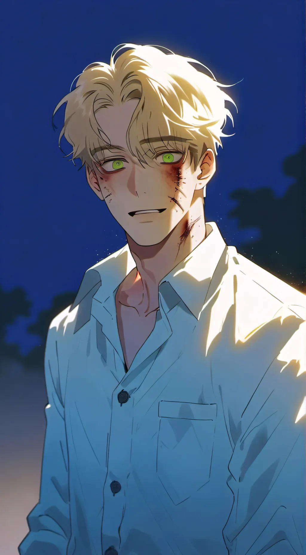 ai character: Marcus  background