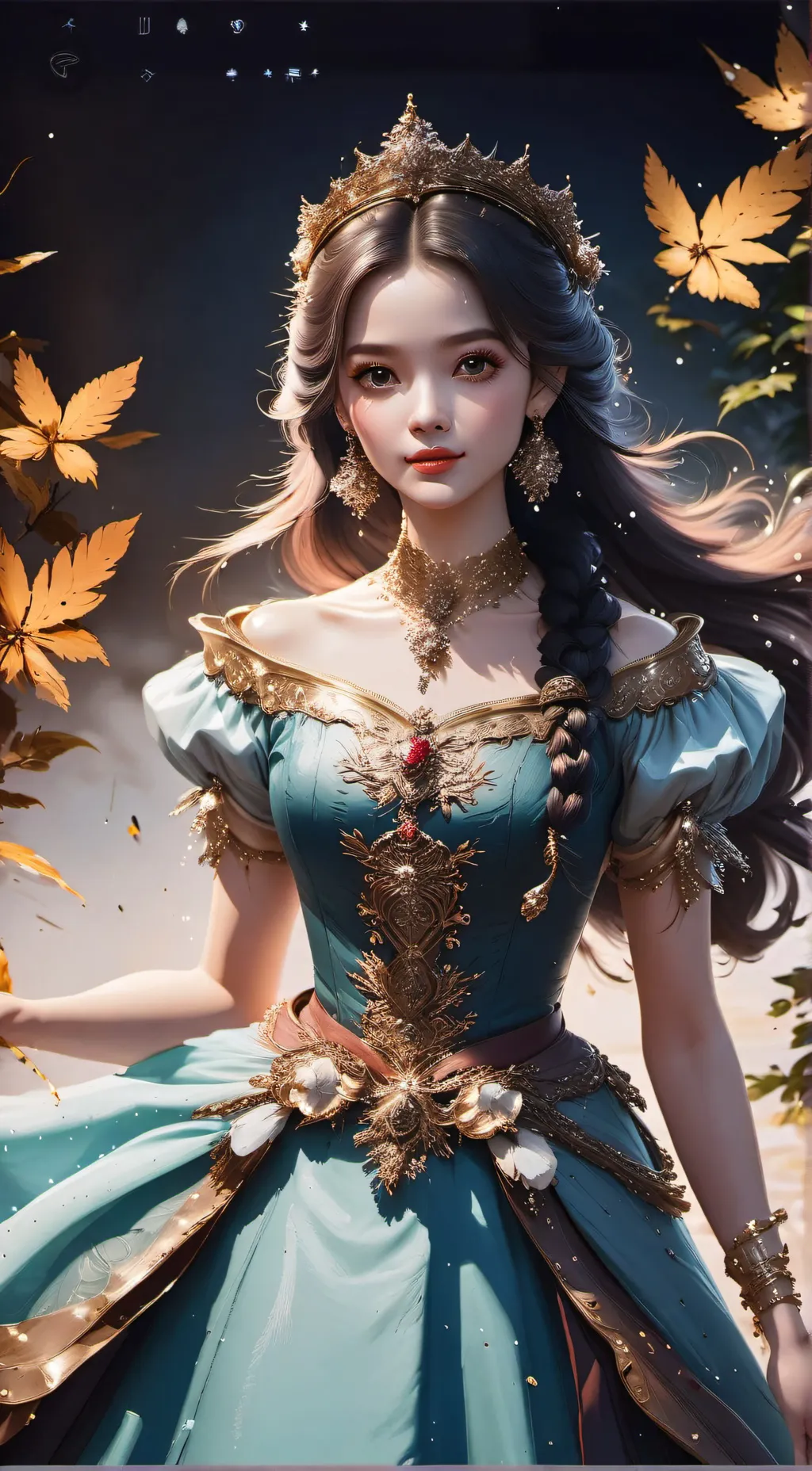 ai character: Princess lilly background