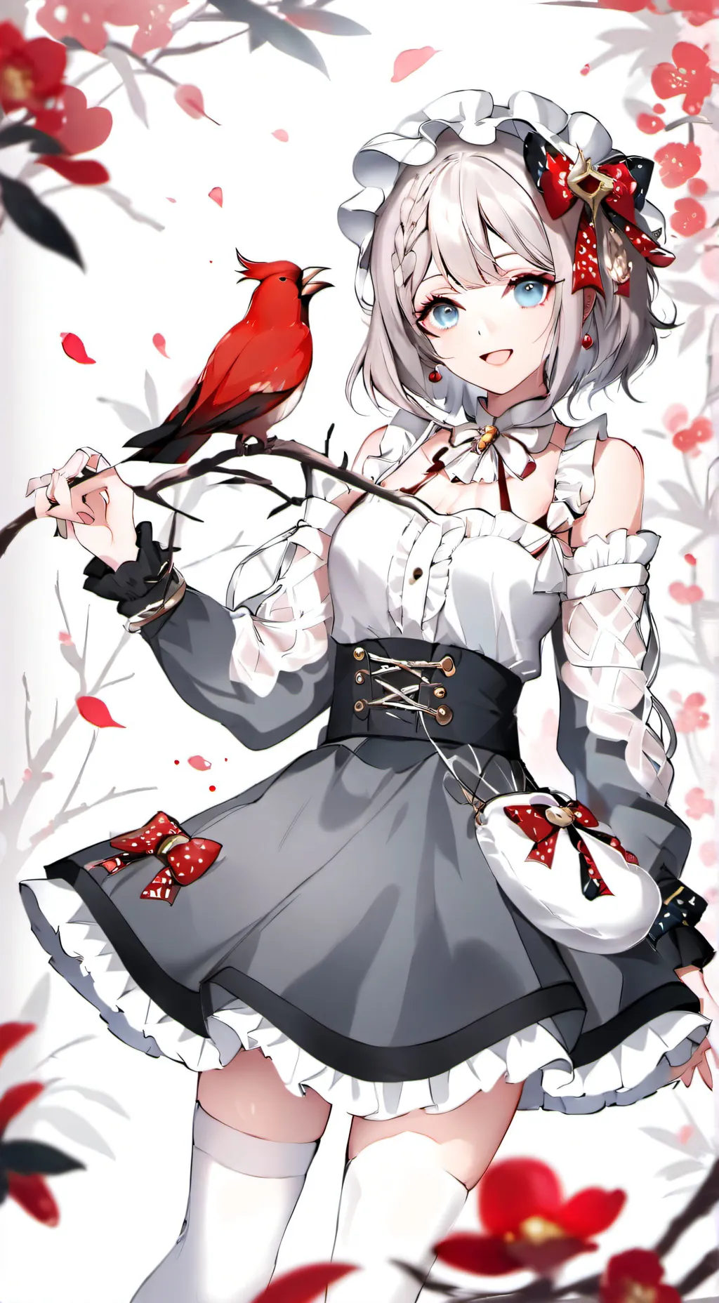 ai character: Célia  background
